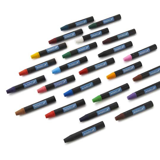 8 Packs: 24 ct. (192 total) Water Soluble Wax Pastels by Artist's Loft®